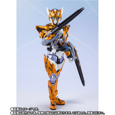 Zero-One Others: Kamen Rider Vulcan & Valkyrie - Kamen Rider Valkyrie - S.H.Figuarts - Justice Serval (Bandai Spirits) [Shop Exclusive]ㅤ – Bandai Spirits – ActionFigureBrasil — detalhe do produto