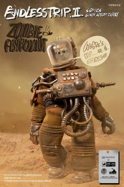 Zombie Astronaut – Damtoys – ActionFigure Brasil — ângulo diferente