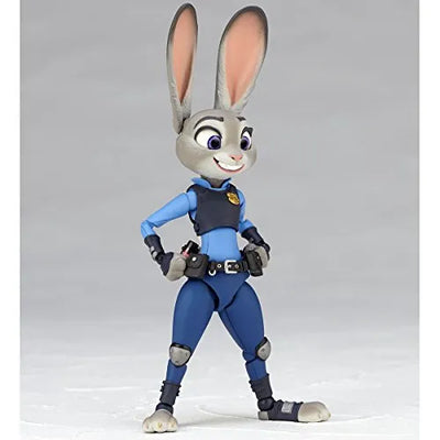 Zootopia - Judy Hopps - Figure Complex Movie Revo No.008 - Revoltech (Kaiyodo)ㅤ – Kaiyodo – ActionFigureBrasil — detalhe do produto