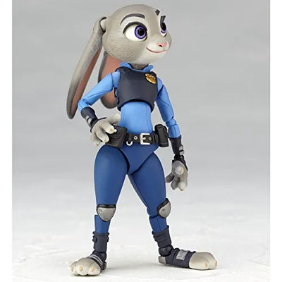 Zootopia - Judy Hopps - Figure Complex Movie Revo No.008 - Revoltech (Kaiyodo)ㅤ – Kaiyodo – ActionFigureBrasil — ambientada