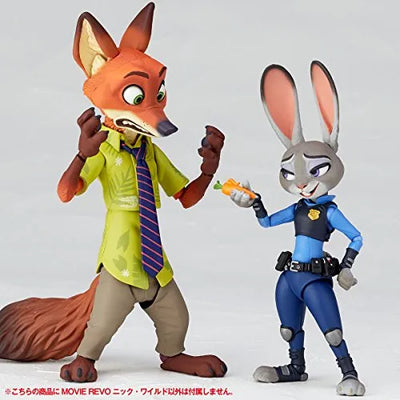 Zootopia - Nick Wilde - Figure Complex Movie Revo No.010 - Revoltech (Kaiyodo)ㅤ – Kaiyodo – ActionFigureBrasil — ângulo diferente