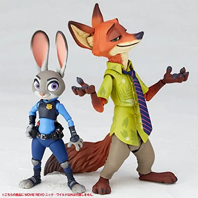 Zootopia - Nick Wilde - Figure Complex Movie Revo No.010 - Revoltech (Kaiyodo)ㅤ – Kaiyodo – ActionFigureBrasil — detalhe do produto