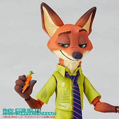 Zootopia - Nick Wilde - Figure Complex Movie Revo No.010 - Revoltech (Kaiyodo)ㅤ – Kaiyodo – ActionFigureBrasil — close