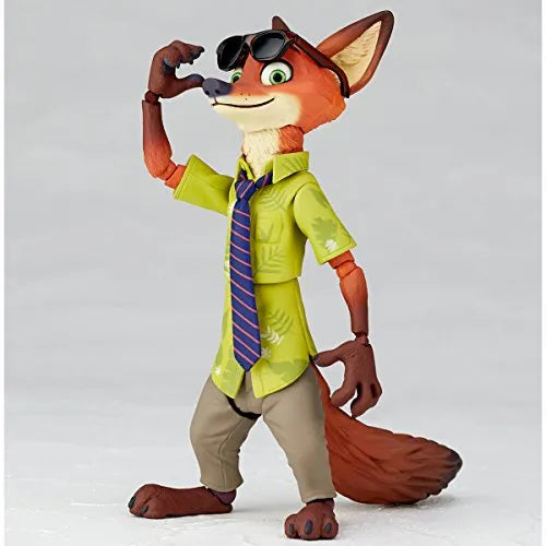 Zootopia - Nick Wilde - Figure Complex Movie Revo No.010 - Revoltech (Kaiyodo)ㅤ – Kaiyodo – ActionFigureBrasil