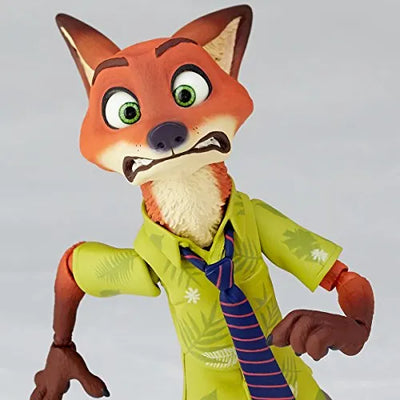 Zootopia - Nick Wilde - Figure Complex Movie Revo No.010 - Revoltech (Kaiyodo)ㅤ – Kaiyodo – ActionFigureBrasil — ambientada
