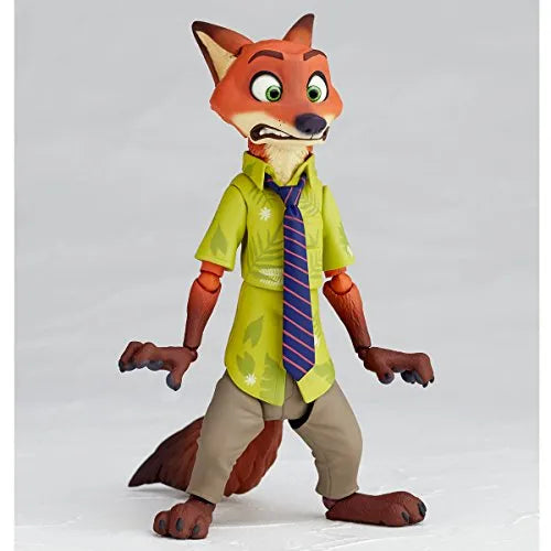 Zootopia - Nick Wilde - Figure Complex Movie Revo No.010 - Revoltech (Kaiyodo)ㅤ – Kaiyodo – ActionFigureBrasil