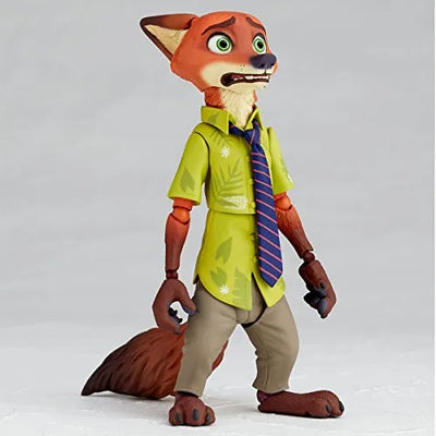 Zootopia - Nick Wilde - Figure Complex Movie Revo No.010 - Revoltech (Kaiyodo)ㅤ – Kaiyodo – ActionFigureBrasil — ângulo diferente