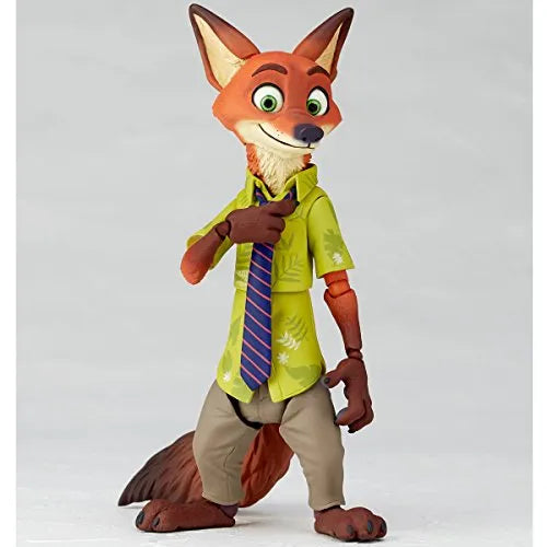 Zootopia - Nick Wilde - Figure Complex Movie Revo No.010 - Revoltech (Kaiyodo)ㅤ – Kaiyodo – ActionFigureBrasil