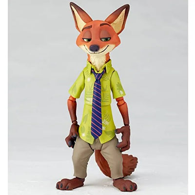 Zootopia - Nick Wilde - Figure Complex Movie Revo No.010 - Revoltech (Kaiyodo)ㅤ – Kaiyodo – ActionFigureBrasil — close